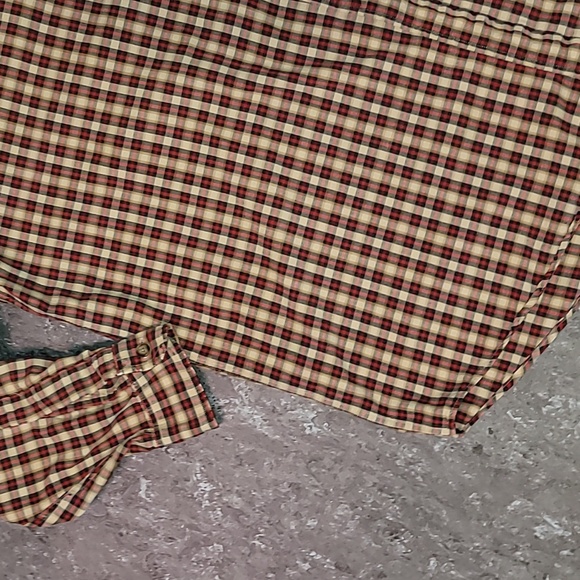 Vintage. 90s. Abercrombie and Fitch. The Big Shirt. Button- up.  Men's size XL - Picture 4 of 16